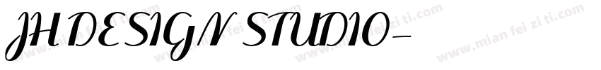 JH DESIGN STUDIO字体转换